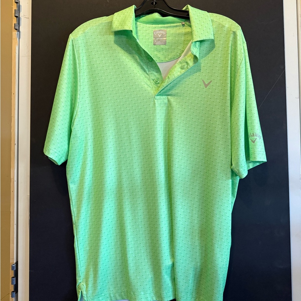 Callaway Men's Light Green Polo Shirt